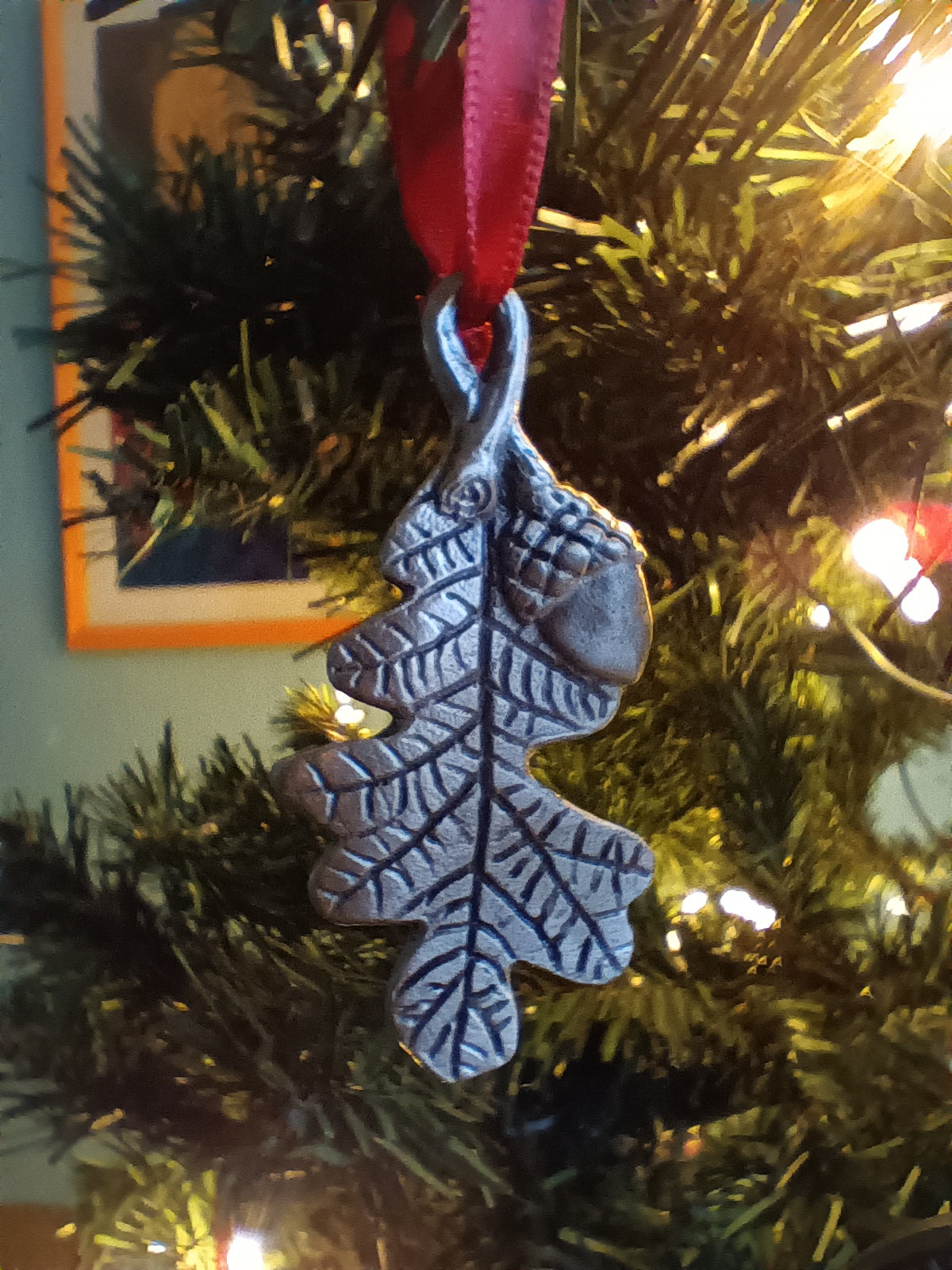 2024 - The Mighty Oak and Acorn Pewter Ornament
