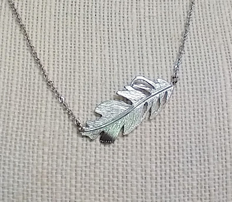 Serendipity Feather Necklace