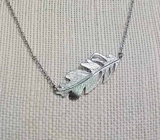 Serendipity Feather Necklace